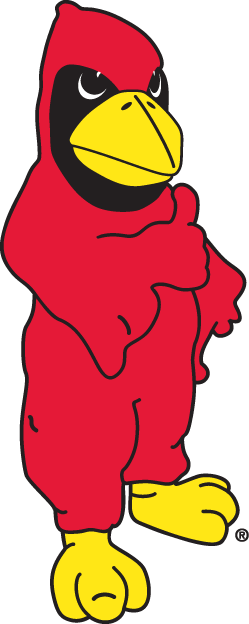 Illinois State Redbirds 1996-Pres Mascot Logo iron on transfers for fabric